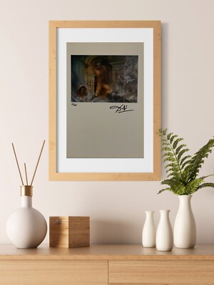 Salvador Dalí, Original Hand-signed Print with COA & Appraisal of $3,500
