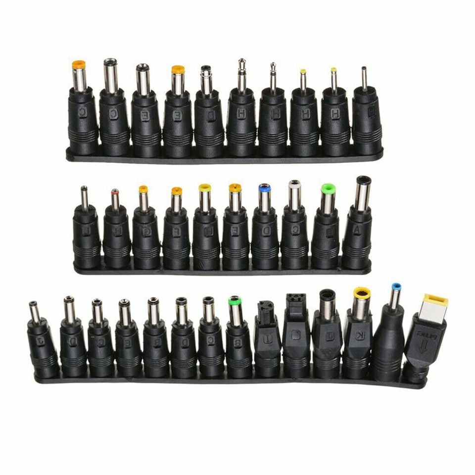 Computer Adapter Pc 96W 34Sizes Heads Adapter Universal AC DC Power Supply Charger Multi ...