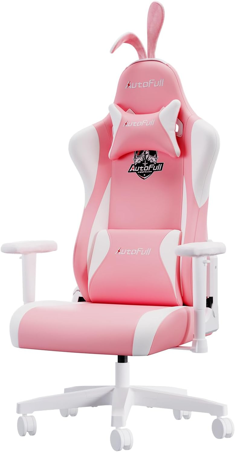 C2 Gaming Chair,Ergonomic Wingless Cushion Computer Chair,Pu Leather Racing Styl-image