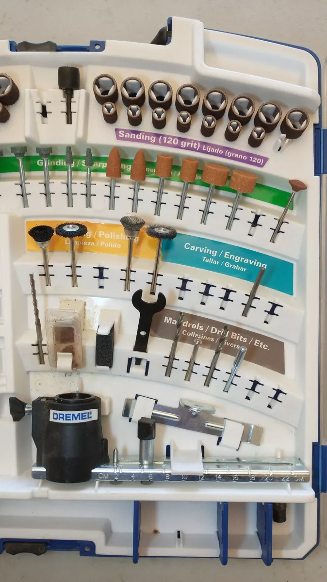 Dremel Mega Accessory Kit 698 INCOMPLETE SET