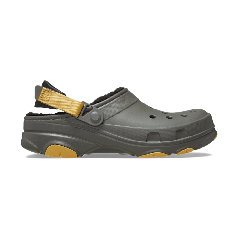 New CROCS Mens ALL-TERRIAN LINED CLOG 207936-3J5 DUSTY OLIVE US M