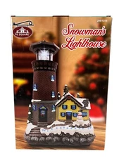 FG Square™ LED Lighted Snowman's Lighthouse    2891315