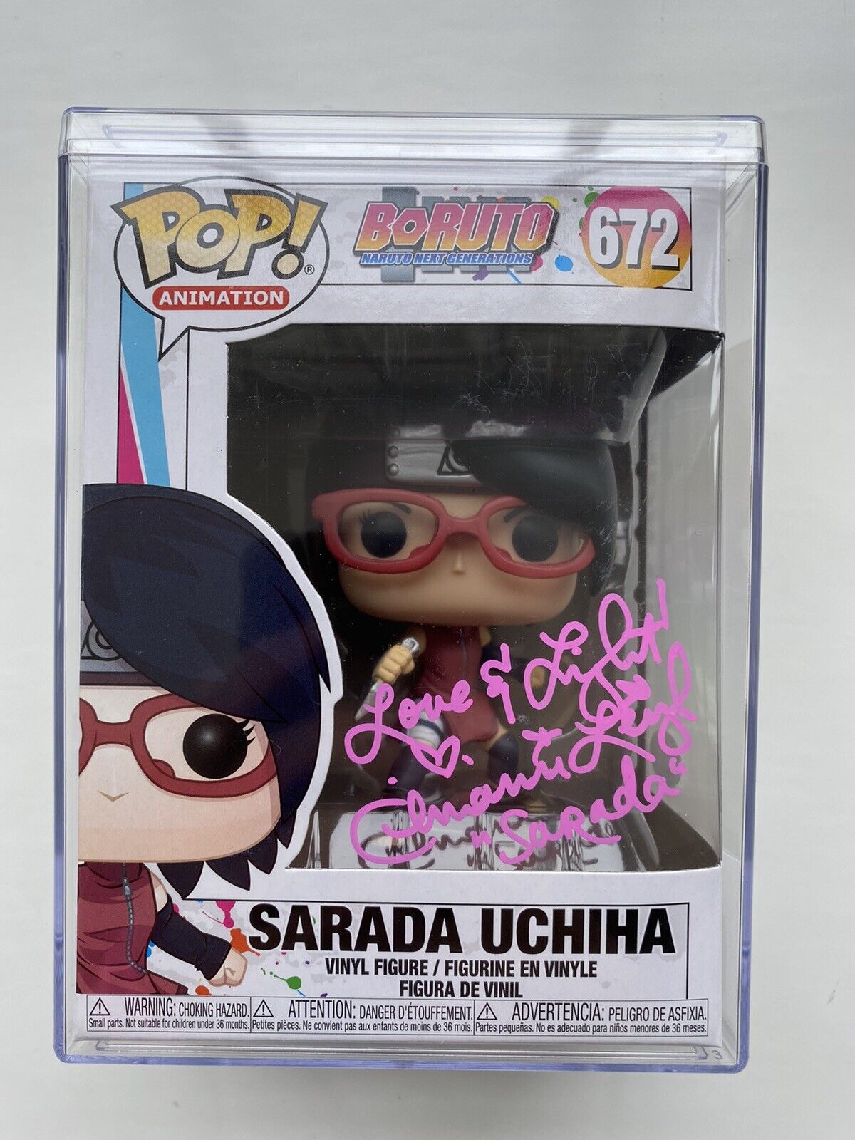 Funko Soda Boruto: Sarada Uchiha Vinyl Figure - 1/6 Chase Variant - Gemini  Collectibles