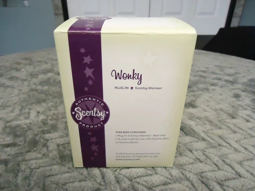 SCENTSY WONKY NIGHT LIGHT WAX WARMER ( new) ^