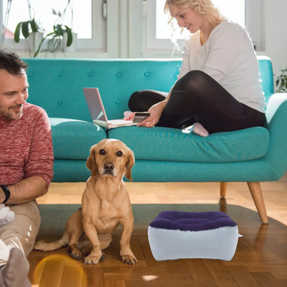Inflatable footstool sale