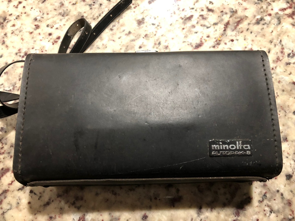 Minolta Super 8 Autopak 8 D4 Camcorder with case manual | eBay