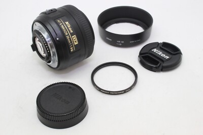 ALMOST UNUSED 】 NIKON AF-S DX NIKKOR 35mm F1.8G Wide Angle AF