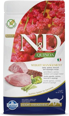 Farmina N&D, Quinoa Weight Management Lamb 3.3 Pound (Pack of 1) 