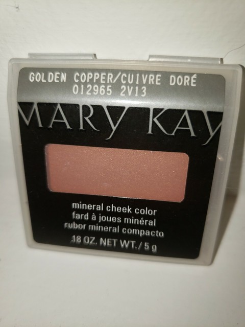 blush golden copper mary kay