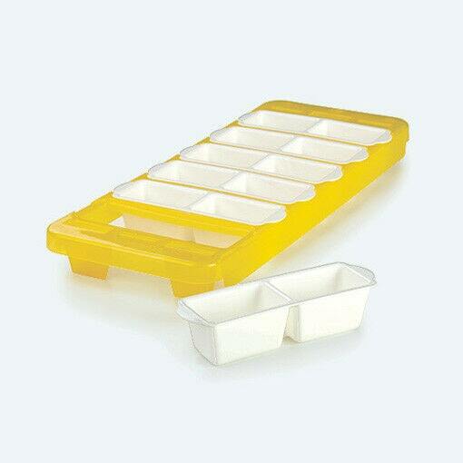 Snips Ice Cube Tray 12 Cubes Yellow