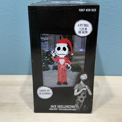 Disney Jack Skellington The Nightmare Before Christmas Gemmy Holiday Inflatable - Picture 7 of 9