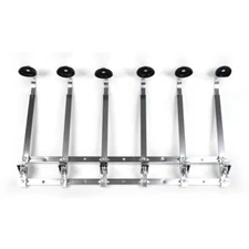 6 Bottle Alcohol Liquor Dispenser Stand Wall Mounted Drink Beer Wine Bar Butler