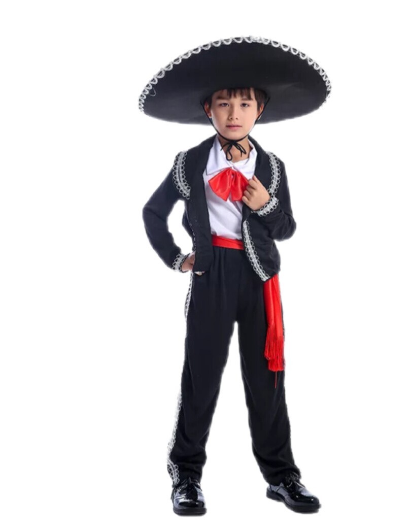 Fliege Für Kinder Mexikanische Charro - Handgefertigte Mariachi Fliege In  Rot Mexikanische Charro Fliege Für Kinder Handgefertigt, image size:818x1048