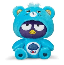 Care Bears Hello Kitty 8" plush - BADTZ-MARU as GRUMPY BEAR - NEW, MINT!