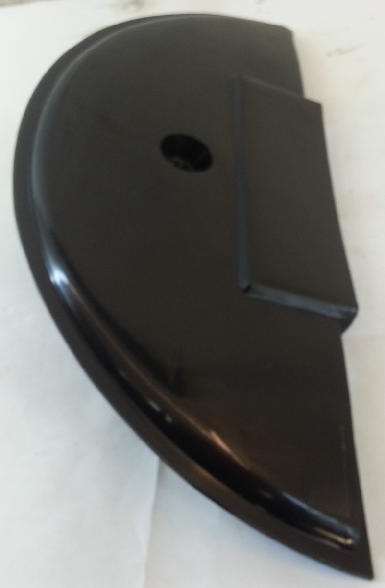 Paraspruzzi Posteriore LML Star 2/4T 125-200 E Piaggio PX: Ricambio Originale Con Sede Per Catadiottro - 3