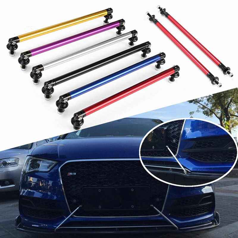 Universal Splitter Support Rods Gold 7.87'' Sporty Style Auto Front ...