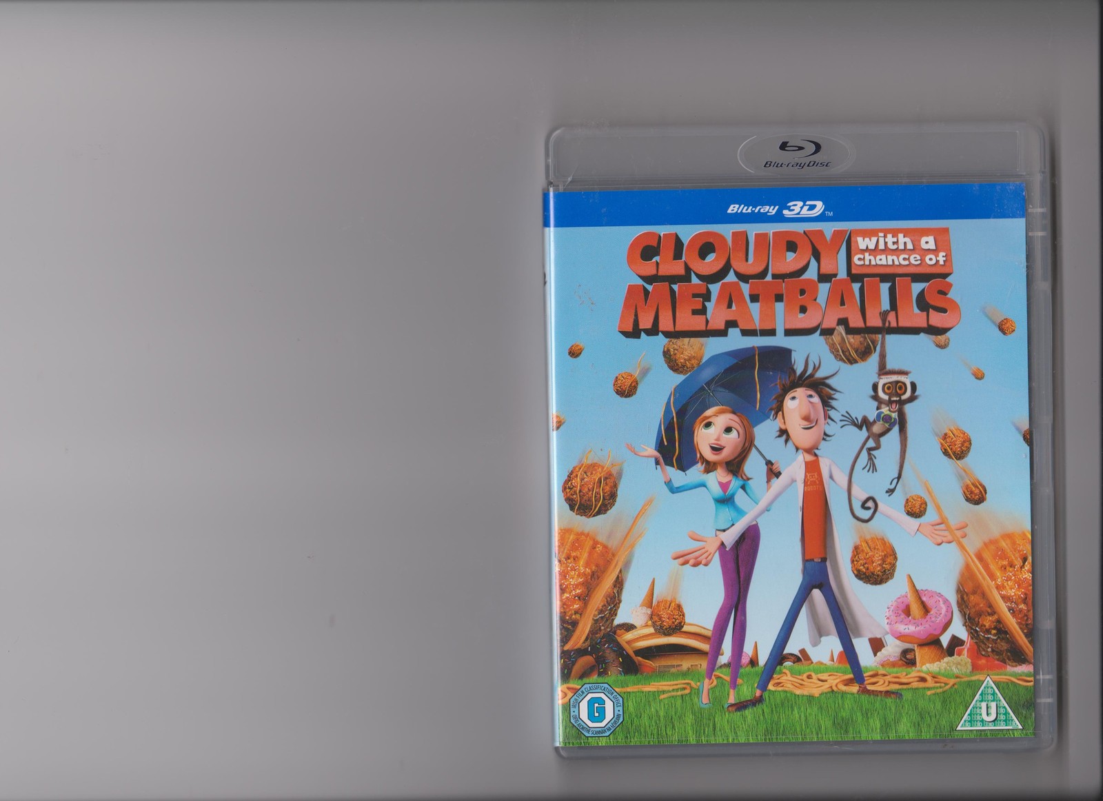 CLOUDY WITH CHANCE MEATBALLS 3D BLURAY / BLU RAY  KIDS