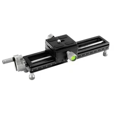 Fotopro Macro Focusing Rail Rack Slider for Close-up Shooting, Quick Release. FT