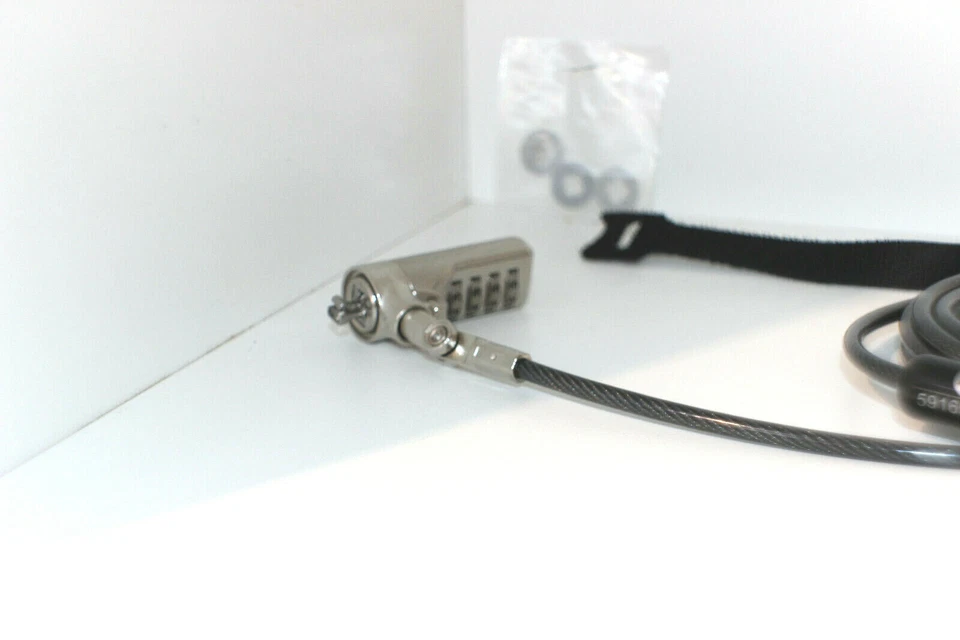 HP Original Notebook-Schloss 591699-001,  575921-001, 2m , 4 Stelliger Ziffern - Bild 3 von 4