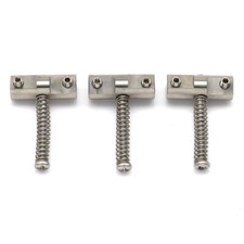 Titanium Alloy 3Pcs Electric Guitar Compensated Bridge Saddles 10.8mm for FD TL