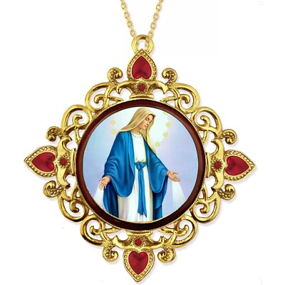 Our Lady of Grace Icon Christmas Ornament Room Decoration Gift Christmas Decor