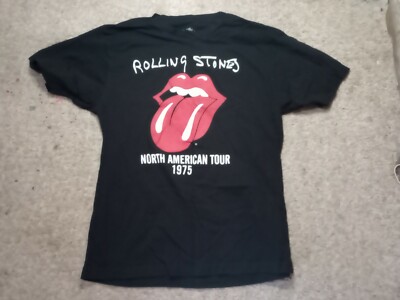 Mene Medium Rolling Stones T Shirt Short Sleeve Used Retro Style