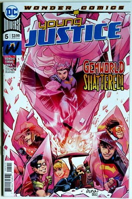 Young Justice #5 Vol 3 Wonder Comics - DC Comics - Brian Michael Bendis