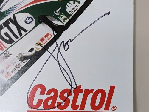 2000 JOHN FORCE 8.5" x 11" HERO CARD Autographed - Picture 2 of 3