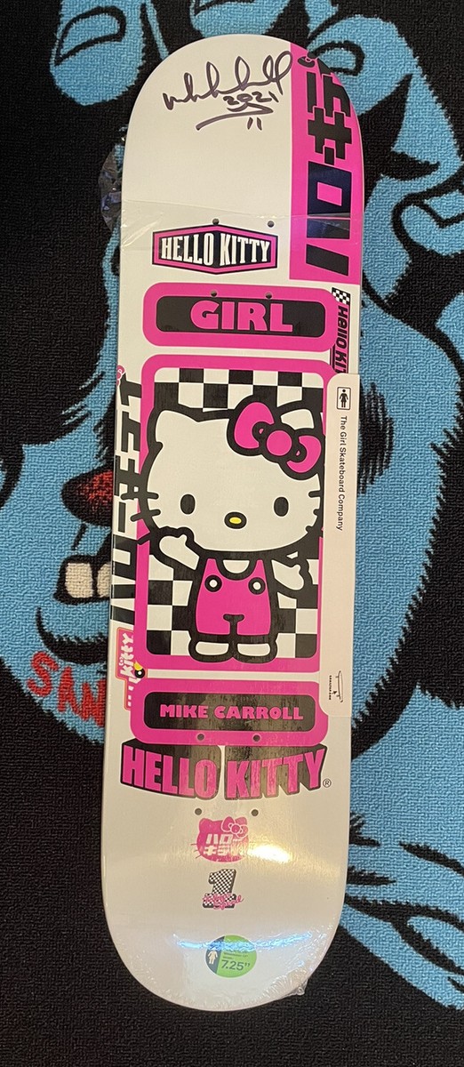 Mike carroll signed hello kitty deck | eBay