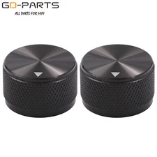 25mm Machined Solid Aluminum Switch Knob For Hifi Audio Guitar AMP Effect Pedal