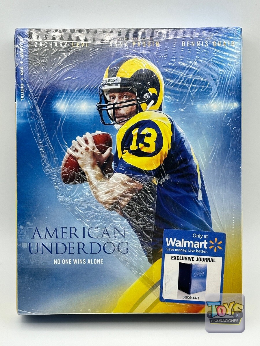 American Underdog Blu Ray & Dvd 2 Disc +Digital Copy Dolby