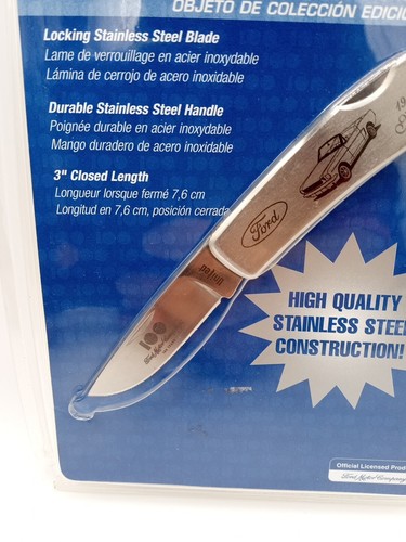 1964 1/2 Mustang Ford 100th Anniversary Pocketknife Limited Edition Collectible - Picture 3 of 5