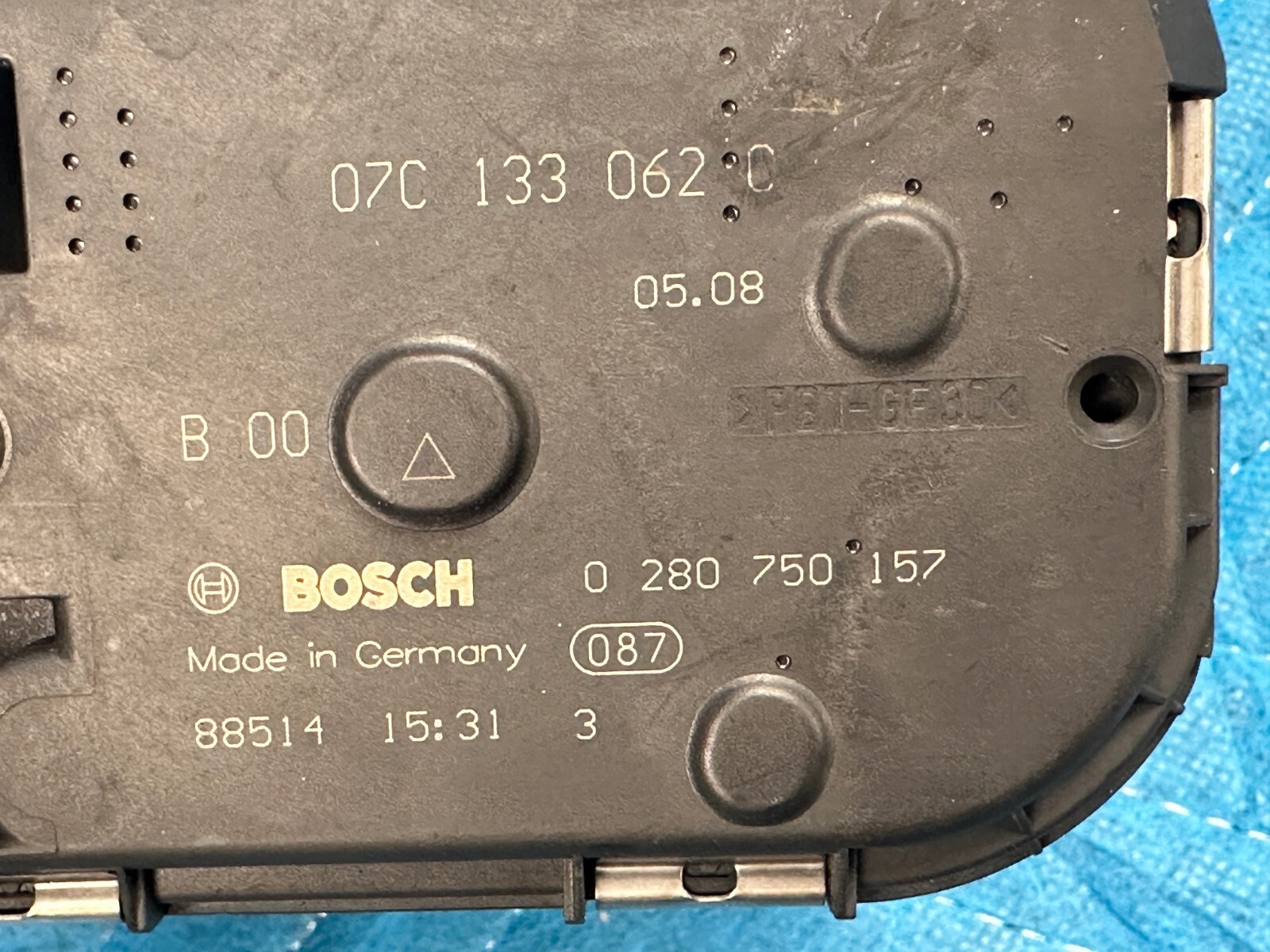 Bentley Continen Flying Spur Throttle Valve Body Driver's Side 29k 2006-2012 OEM