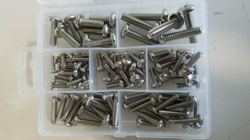 Pan Head Phillips Machine Screws Stainless Steel HomePak Assortment