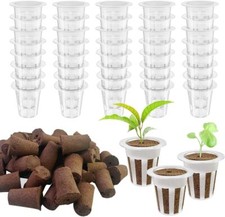 80 Pcs Hydroponic Seeds Grow Sponges Pods Kit,Indoor Hydroponics Growing System 0.34 per gallon