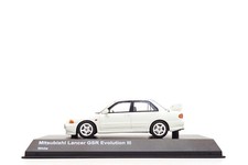 Kyosho Original 1:43 Mitsubishi Lancer GSR Evolution III in Scotia White