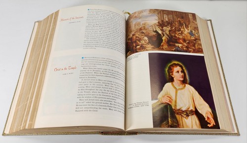 Vintage Catholic Holy Bible Parish Edition 1968 Religious Book - Picture 11 of 19