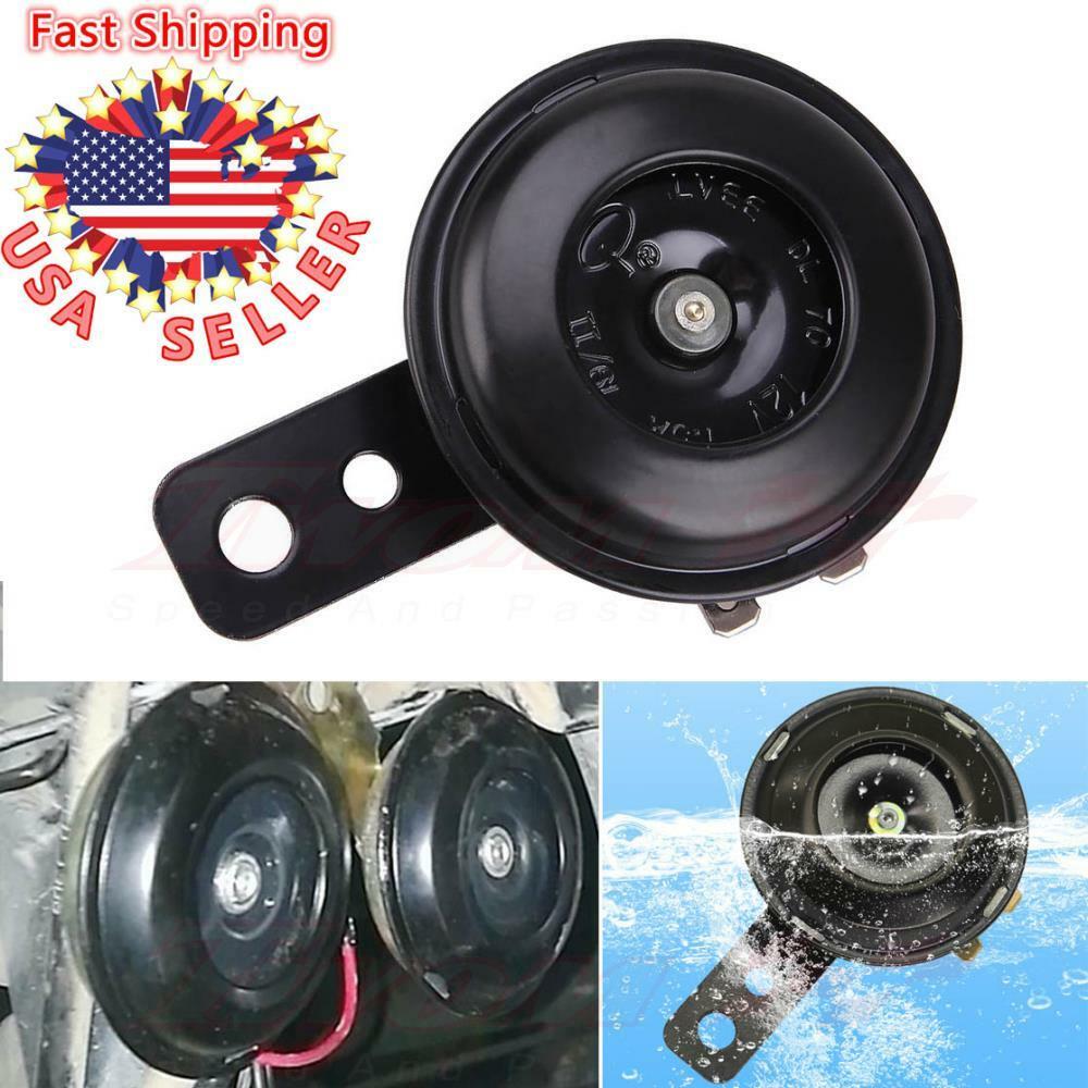 Klaxon Étanche Universel 12V – Super Loud 105dB Pour Moto, Voiture, Quad, ATV