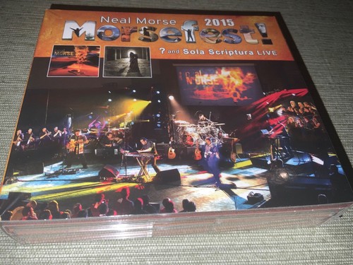 18-CD/DVD Box Lot Neal Morse Live Morsefest! 2014 2015 2017 ? Testimony *NEW* SS - Picture 4 of 7