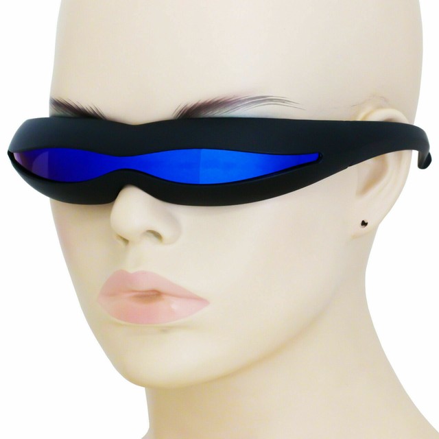SciFi Futuristic Party Rave Costume Cosplay XMen Cyclops Wrap Visor
