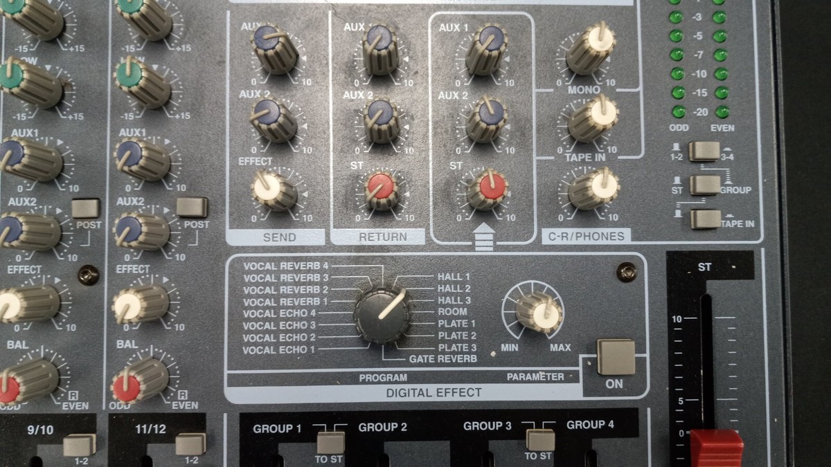 Yamaha MX12/6 Analog Mixing Board with 12 Input Channels | eBay