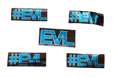 EVL #EVL New Stickers Lot of 5 Nutrition + Exercise + Workout + Peel Stick WIN!