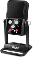 Veetop USB Stand Microphone for Recording Talk Stream RGB Effect Mute Function
