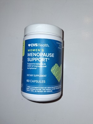 Womens Menopause Support Relief CVS Health 60 Capsules  Exp.2/25