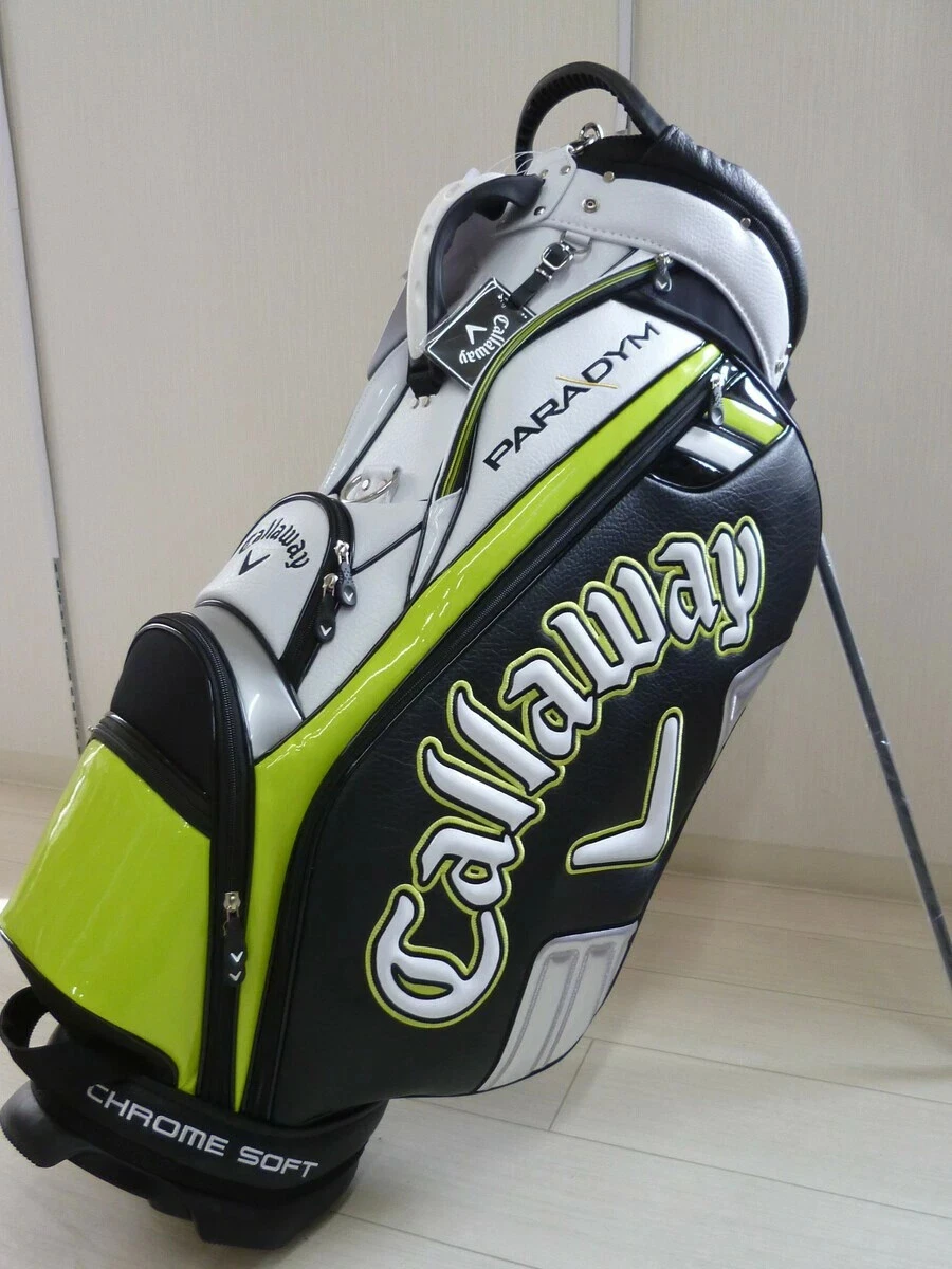 2023 Callaway Tour Stand 23 JM Limited Caddy Bag 5123224 White Black Lime Japan