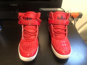 adidas high top sneakers US Size 6 EU Size 38.5 | eBay