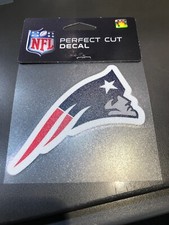 NFL NEW ENGLAND PATRIOTS 4 X 4 DIE-CUT DECAL OFFICIALLY LICENSED PRODUCT