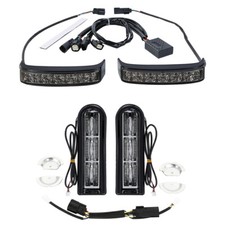 Saddlebag LED Insert Support & Brake Turn Lig...
