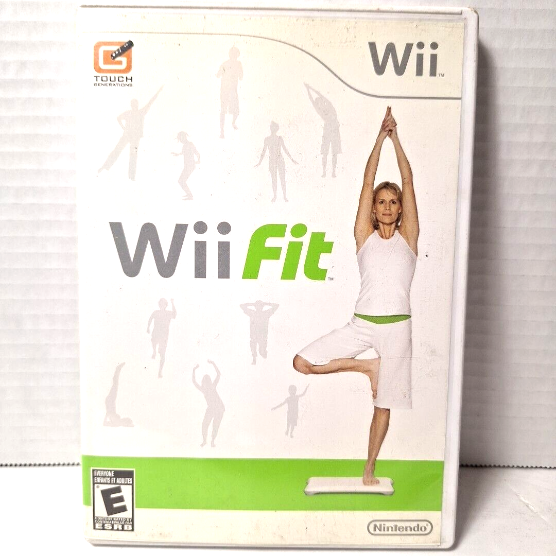 Wii Fit Nintendo Exercise Game TESTED WORKS (Game Only; No Board