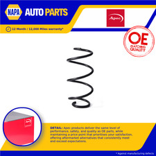 Coil Spring fits RENAULT ZOE BFM Front 2012 on Suspension Apec Quality New